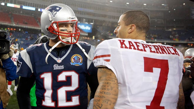Do players like Tom Brady see eye to eye with Colin Kaepernicks' social protest? It would be nice to know.