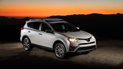 The Toyota RAV4 is in the Small SUV category.