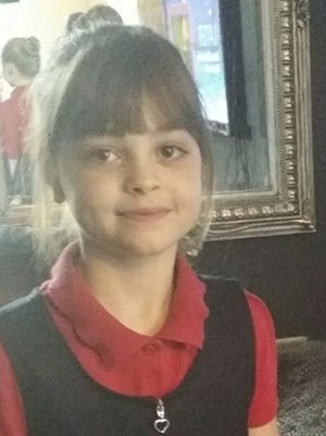 This is a an undated photo obtained by the Press Association on May 23, 2017, of Saffie Rose Roussos, one of the victims of an attack at Manchester Arena in England.