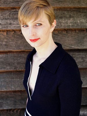 This undated file photo provided by Chelsea Manning shows a portrait of her that she posted on her Instagram account on Thursday, May 18, 2017. Manning said she had "a responsibility to the public" to leak a trove of classified documents in her first interview following her release from a federal prison broadcast Friday, June 9 on ABC's "Good Morning America."