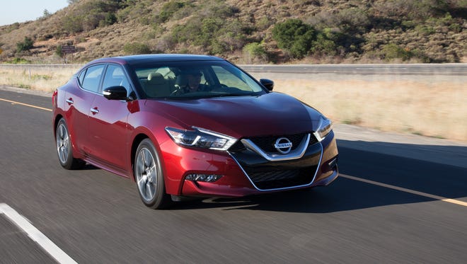 The Nissan Maxima is in the midsize car category.