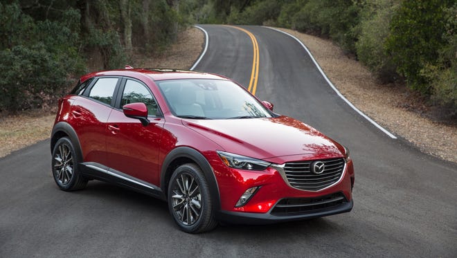 The Mazda CX3 is on the Small  SUV category.