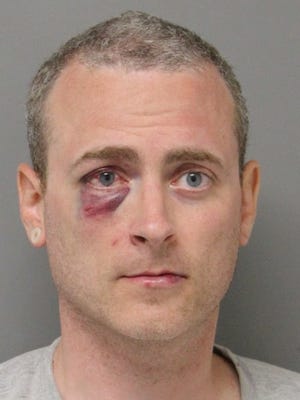 Around noon on Sunday, police say 39-year-old Jason Reed was following behind a 50-year-old Delmar man on Sussex Highway and "was becoming irritated that the car was traveling the speed limit in the left lane."