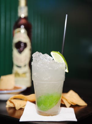 The original margarita is made with Sauza Blue Reposado tequila, agave nectar and fresh squeezed lime juice.