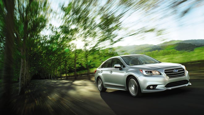 The Subaru Legacy is in the Midsize car category.