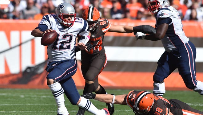 In his first game back from suspension, Tom Brady helped the Patriots coast to a 33-13 win over the Cleveland Browns. Brady said afterward he felt rusty, but he showed few signs of it with 406 passing yards and three touchdowns on the day.