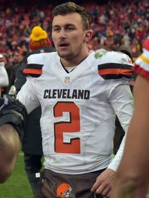 QB Johnny Manziel last appeared in an NFL game in 2015.