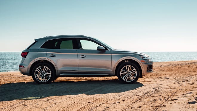 The Audi Q5 is in the midsize luxury SUV category.