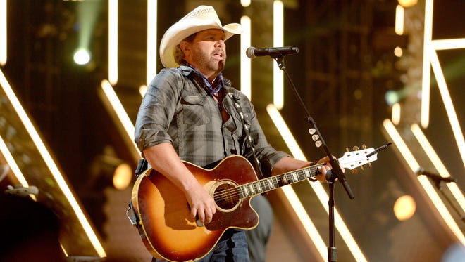 Toby Keith at American Country Countdown Awards on May 1, 2016 in Inglewood, Calif.
