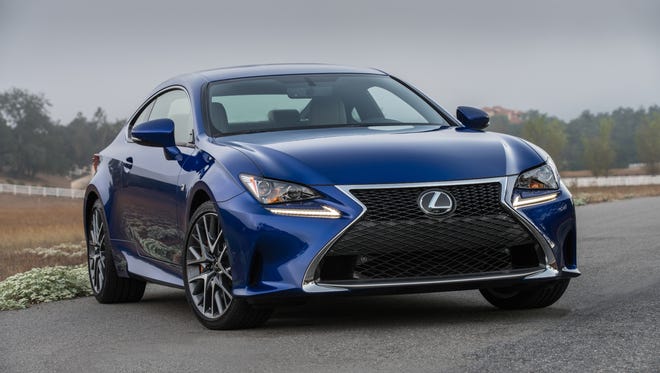 The Lexus RC is in the Large luxury cars category.